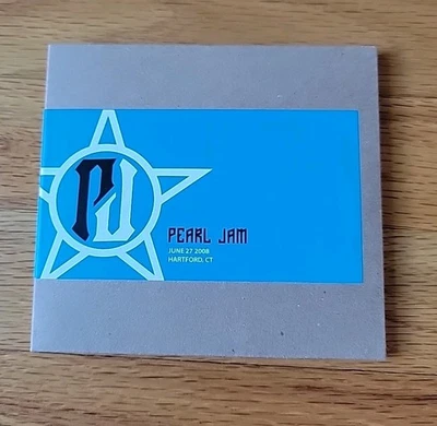 Pearl Jam Hartford CT June 2008 Official Bootleg 2 CD live set 6/27/08  - Imagem 1 de 3