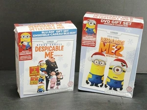Despicable Me and Despicable Me 2 DVD/Blue Ray Gift Sets= SEALED=READ! - Picture 1 of 12