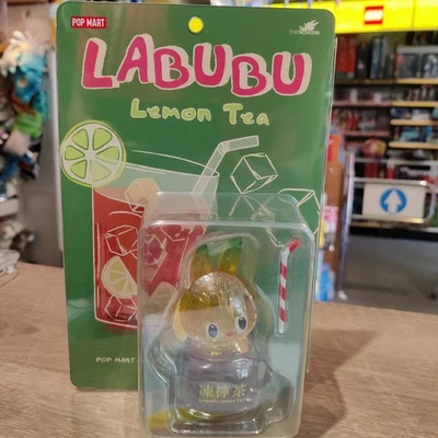 Original Pop Mart Labubu Lemon Tea The Monsters Figur