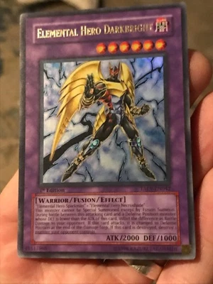 Yugioh Elemental Hero Darkbright TAEV-EN042 1st Edition Ultra Rare - Image 1 of 2