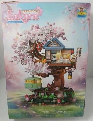 QLT Qiaoletong Sakura Cherry Blossom Treehouse Japanese Tavern Izakaya YC256 - Image 1 of 4