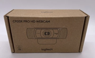 Logitech C920x Pro HD Webcam - Black - Brand NEW in Box! - Image 1 of 4