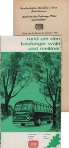 Bundesbahndirektion Kassel: Rund um den Kaufunger Wald und Meißner (Prospekt) - Picture 1 of 1