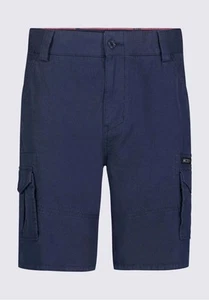 Buffalo David Bitton Cargo Shorts Men's 34W Navy Hiero Relaxed Fit 11.5" - Picture 1 of 6