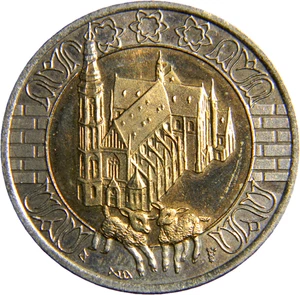 1994 Netherlands Saint Agatha Church Lisse Medal (04592) - Picture 1 of 2