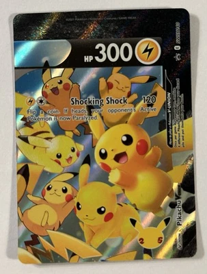 Pikachu V-Union - SWSH140 Promo SWSH: Sword & Shield Promo Cards LP - Image 1 of 4