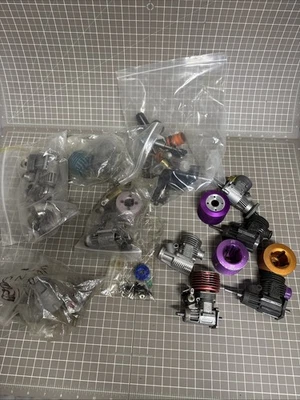 RC Car Nitro Engine Lot, RC Nitro Car Junk Drawer Clean Out - Image 1 of 4