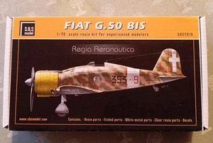 Fiat G.50 bis 'Regia Aeronautica' full kit SBS 7019 1/72 - Imagen 1 de 3