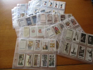 cigarette cards joblot 8 X FULL SETS - Picture 1 of 6