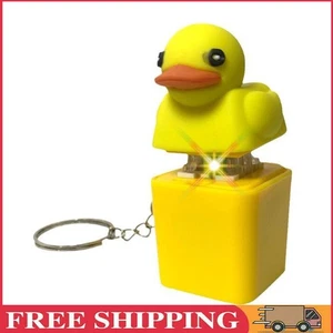 Cute Duck Fidget Toy Keychain Finger Clicker Toys Gifts for Adult and Kids - Bild 1 von 11