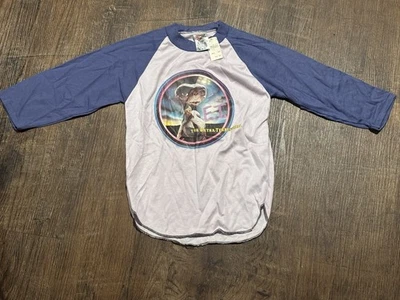 E.T. vintage años 80 Camiseta La Película Extra Terrestre Niños Talla M 10-12 Nueva de Lote Antiguo Foto 1 de 4