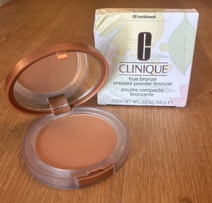 UK Clinique True Bronze Pressed Powder Bronzer 02 Sunkissed - Picture 1 of 1