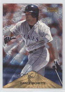 1996 Pinnacle Starburst Artist Proof Dante Bichette #3