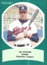 1990 Triple A All-Stars ProCards #AAA42 Lee Stevens
