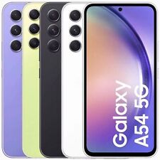 Samsung Galaxy A54/5G/128GB Unlocked Android SmartPhone Black/Lime/Purple /White