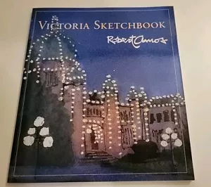 Victoria Sketchbook By Robert Amos- Signed - Picture 1 of 5