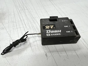 Used Vintage RC Sanwa DASH 27MHz Receiver Untested period correct restoration - Picture 1 of 6