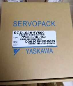 New Original Yaskawa Ac Servo Driver SGD-02AHY500 One Year Warranty - Picture 1 of 7