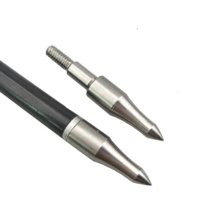 DECHUANG Archery Arrow Field Points Tips Broadhead Screw Arrowhead Target 75-150gr 12pcs