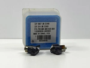 ISCAR ICP 0827-2M ICP 210-2M New Carbide Inserts 5509549 Grade IC908 2pcs - Picture 1 of 2