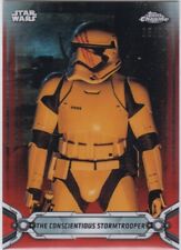 2019 Star Wars Chrome Legacy Orange #153 The Conscientious Stormtrooper 18/25