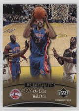 2005-06 Upper Deck Portraits Spectrum Gold Holofoil /10 Rasheed Wallace #76