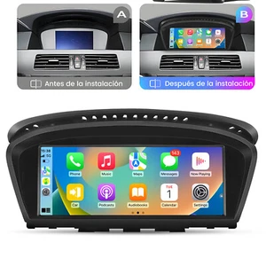Autoradio Für BMW E60 E61 E63 E64 E90 E91 Android 14 1+32GB CarPlay GPS AUX WIFI - Bild 1 von 10