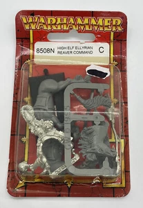 Warhammer Fantasy High Elf Ellyrian Reaver Command *NIP* 8508N C GW 1997 Metal - Picture 1 of 5