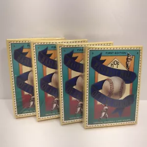4 Baseball Hall of Fame Helden Karten Stempel Sets 1. Auflage 48 Karten versiegelt neu - Bild 1 von 2