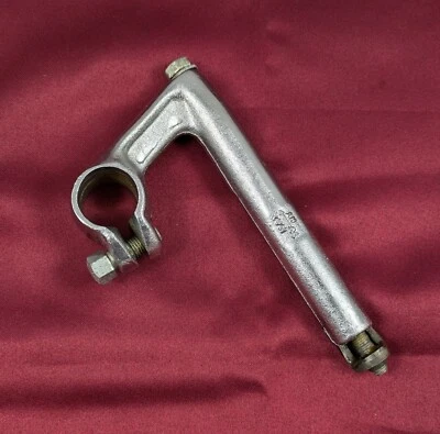 Vástago cromado Schwinn vintage 20 mm inserción 145 mm largo 70 mm extensión delantera 1977 Foto 1 de 4