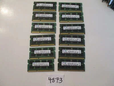 Samsung 12x2Gb=24Gb PC3-8500 1066Mhz DDR3 SO-DIMM Laptop Memory RAM (4873) - Image 1 of 2