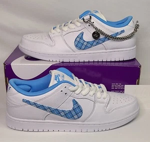 Nike SB Dunk Low Pro Nicole Hause | Mens Size 13 | University Blue Triple White - Picture 1 of 21