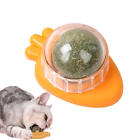 1pcs Catnip Spin Ball Happy Interactive Cat Toy Teeth Grinding