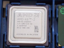 AMD K6-2 500 Mhz AFX SOCKET 7 CPU@FULLY TESTED@FULL WORKING ORDER@SUPER SOCKET 7