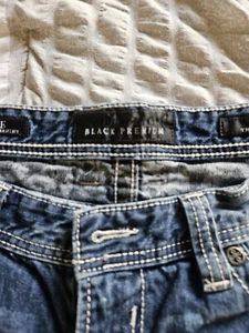 AFFLICTION BLAKE BLACK PREMIUM GR. 36 DENIM JEANS - Bild 1 von 11
