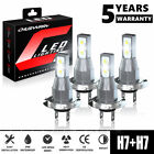 For Hyundai Tiburon 2003 2004 2005 2006 4x H7 LED Headlight hi/lo beam Bulbs Kit