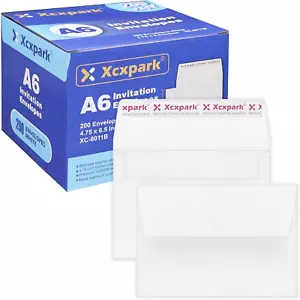 200 Qty Printable A6 Invitation Envelopes 4.75 X 6.5 Cards, Self Seal 120GSM - Picture 1 of 12