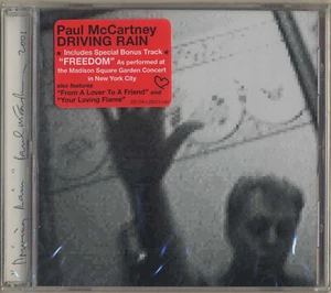 PAUL MCCARTNEY - Driving Rain - New Sealed rock CD with hype sticker - 16 tracks - Picture 1 of 2