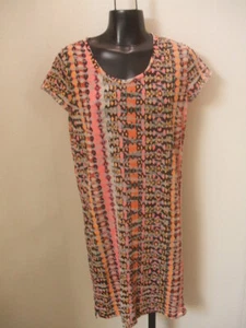 Maison Scotch And Soda Summer Dress Geometric Colorful P Petite Lightweight Cute - Picture 1 of 12