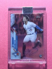2020 Topps Clearly Authentic Autograph Bo Bichette *RC Auto* *Sealed*