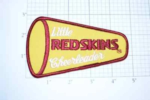 Washington Redskins Vintage Embroidered Clothing Patch NFL Little Cheerleader - Picture 1 of 1