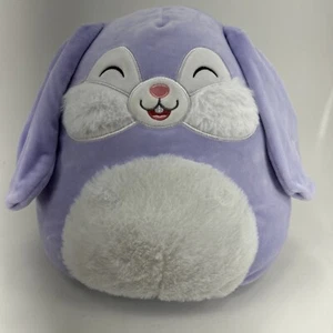 Squishmallow 12” D’MARIE Bunny Fuzzy Belly Purple Rabbit Plus Toy - Picture 1 of 6