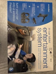 kohls dans la voiture ipad galaxy tablette système de divertissement casque audio usb, support - Photo 1/3