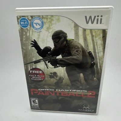 Greg Hastings Paintball 2 Nintendo Wii Video Game B4 - Image 1 of 3