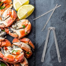 Strumenti per frutti di mare alloggiamento in metallo artigli per granchi