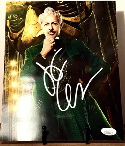 JEFF GOLDBLUM SIGNED 8x10 Photo JSA COA WICKED the Wizard B - Afbeelding 1 van 3