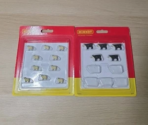 Hornby 00 Gauge -R7122 Sheep And R7121 Cows Brand New  - Picture 1 of 4