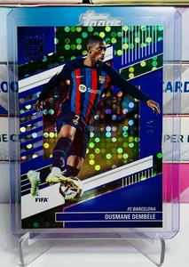 2022-23 Panini Donruss Elite FIFA soccer Green Disco Ousmane Dembele /5 - Picture 1 of 2