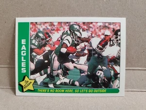 1985 Philadelphia Eagles Fleer In Action #63 Wilbert Montgomery Excellent - Picture 1 of 6