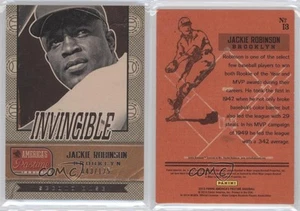 2013 Panini America's Pastime Invincible /125 Jackie Robinson #I3 HOF - Picture 1 of 4